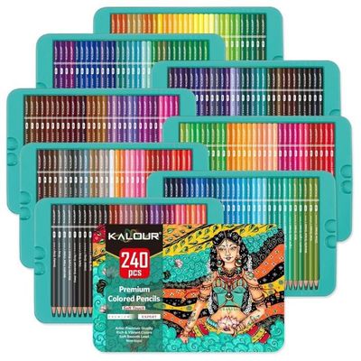 Gudotra 60 Boîtes de Mini Crayons de Couleur pour Enfants avec 6