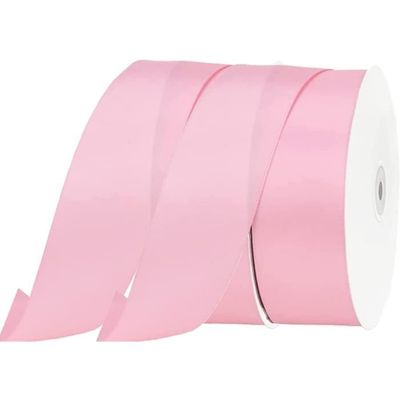 Ruben Satin épais Ancien Double Face - 5,50 Mètres X 25 Mm - Couleur Rose - Mercerie Couture