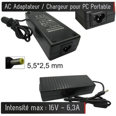 Generic Chargeur adaptable pour ASUS 19V 3.42A Ordinateur Portable