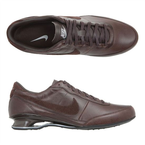 Nike shox shop marron