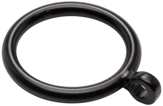Paquet De 14 Anneaux à Rideau Pour Tringles De 5/8 Po Et 3/4 Po, Noir Kenney | Home Hardware