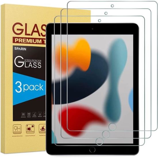 Protecteur d'écran iPad 9 Glas 2021 (10,2 pouces) Tempered Glass