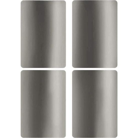 Lot De 200 étiquettes Autocollantes Argentées - 9x6 Cm - Pour événements, Cadeaux & Organisation