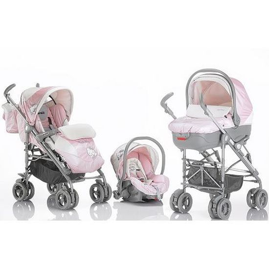 Poussette trio hello kitty clearance