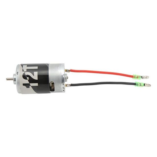 Moteur RC 550 10T à Balais - Avec Ventilateur Et Dissipateur - Pour Crawlers 1:10 (SCX10, JL, Slash...) - 9