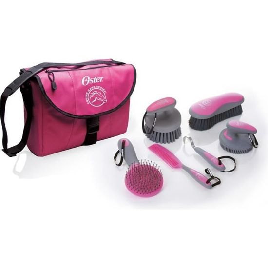 Kit De Toilettage équestre 10 Pièces - Brosse à Cheval - Matériel Neuf