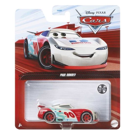 Coffret Voiture Cars Disney Paul Conrev Set Vehicule Miniature