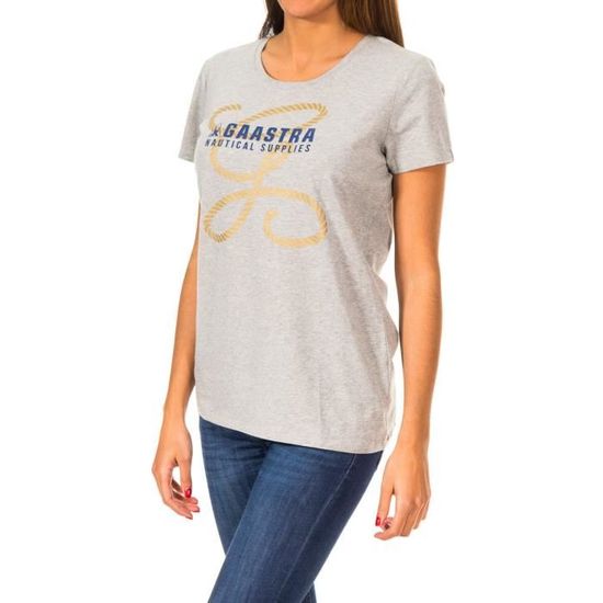 Gaastra chemise a manches courtes Gris Cdiscount Pret a Porter