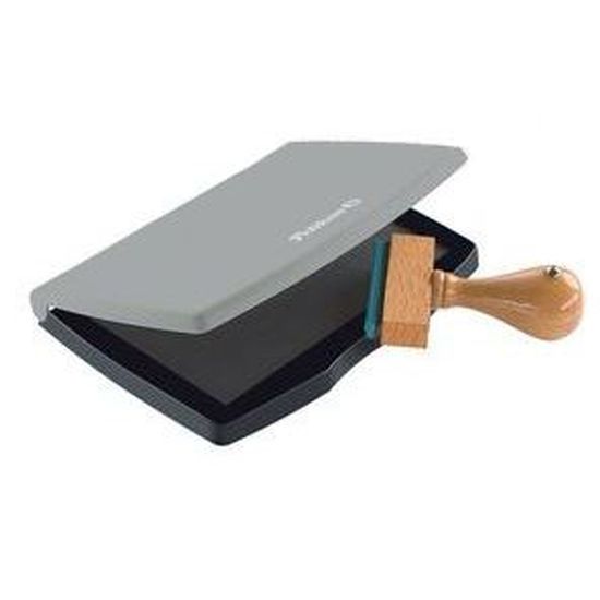 Tampone Per Timbrare Pelikan – Misura 2, 110x70 Mm, Colore Verde, Con Custodia Metallica