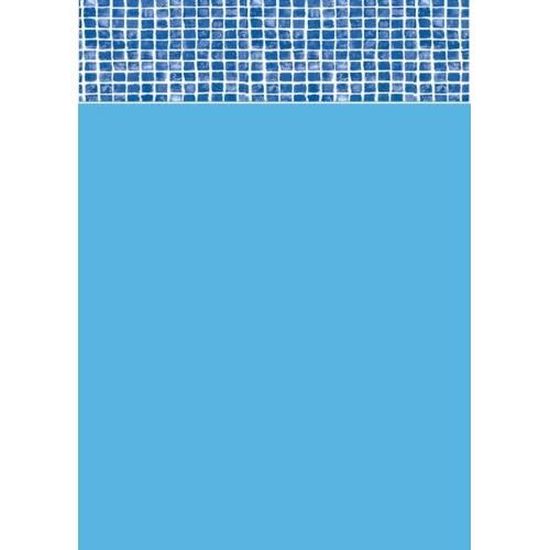 Liner Piscine 75 100 Bleu Fonce Avec Frise Mosaique Ovale 7 30 X 3 70m H 1 20m Achat Vente Coque Liner Liner Piscine 75 100 Bleu Cdiscount
