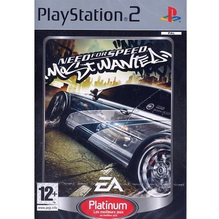 Need For Speed Most Wanted / Jeu Console PS2 Plati
