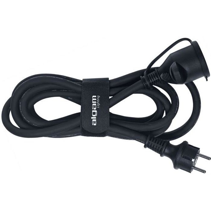 Algam Lighting PRO-IP-3M - Rallonge IP44 prise CE 3x 2,5 mm² 3m