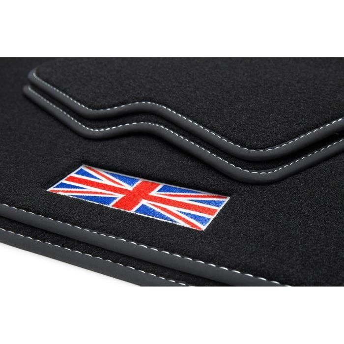 Exclusive Union Jack Tapis de sol adapté pour Mini I 1 R50/53 année 2001-2006