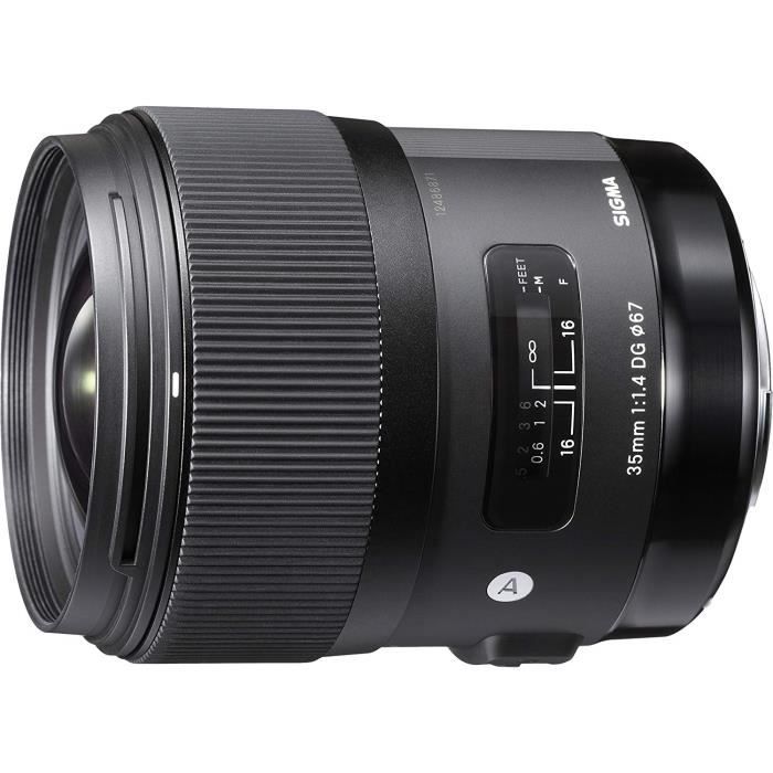 Sigma Objectif 35 mm F1,4 DG HSM ART - Monture Nikon