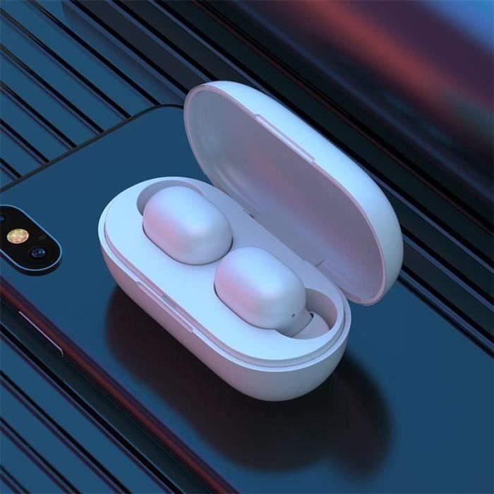 Haylou GT1 TWS D'empreintes Digitales Tactile Bluetooth Écouteurs, HD Stéréo Sans Fil Casque, Antibruit Gaming Headset - Blanc