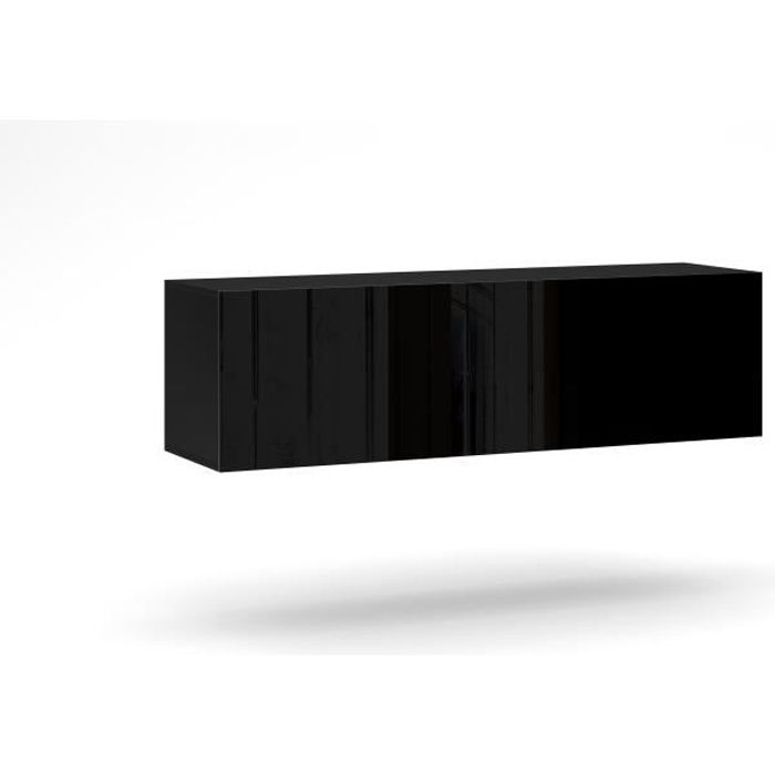 LIVOL L MEUBLE TV 140 CM NOIR