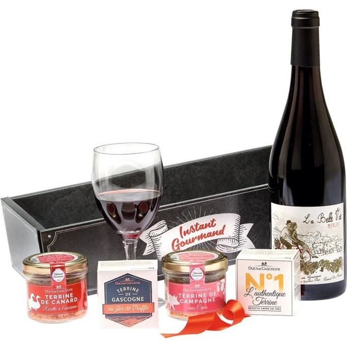 DUCS DE GASCOGNE Coffret gourmand -La vie en rouge-