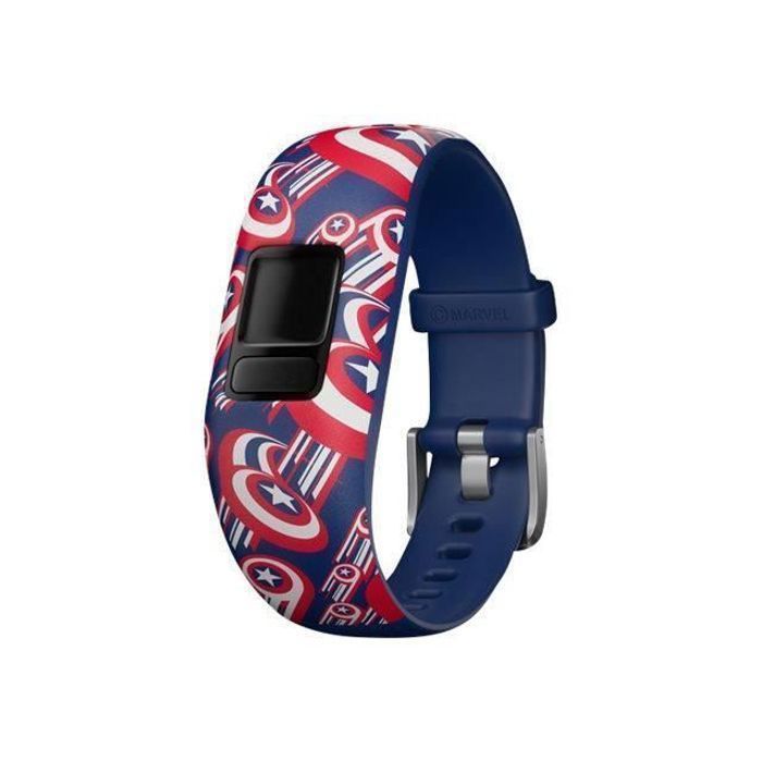 Garmin Captain America Bande Marvel pour Garmin vívofit jr
