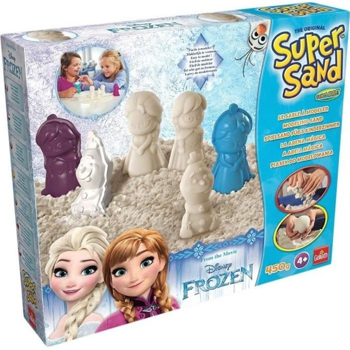 Goliath - Super Sand Disney Frozen - Loisir créatif - Sable à modeler