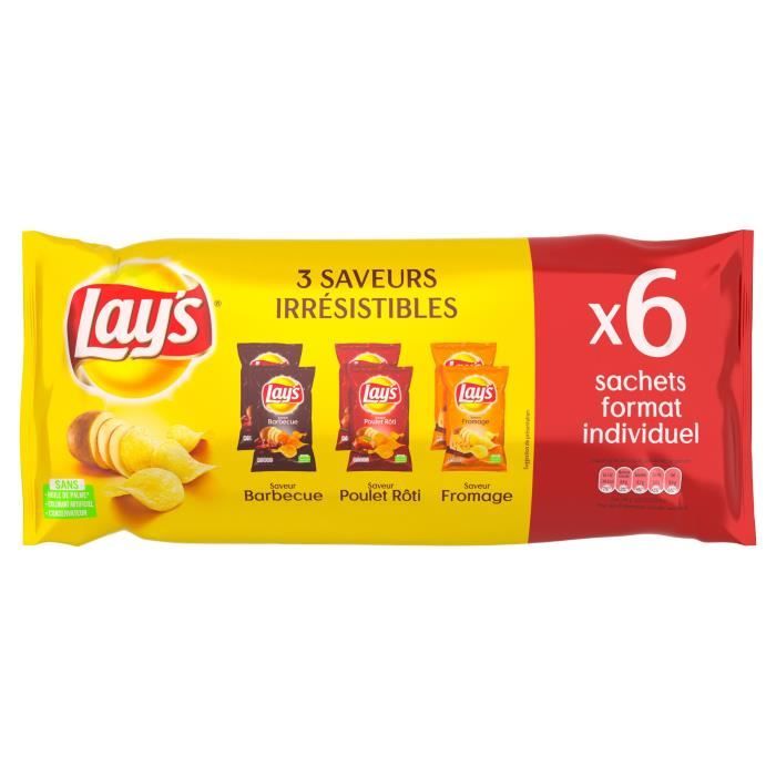LAY'S Chips 3 saveurs - 160 g