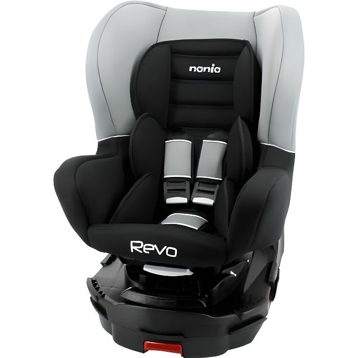 Siège Auto REVO Isofix, Groupe 0/1 (de 0 à 18 kg), NANIA Noir