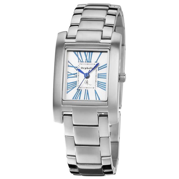 ORPHELIA - Montre Femme - Quartz Analogique - Bracelet Acier inoxydable Argent - 122-2706-98
