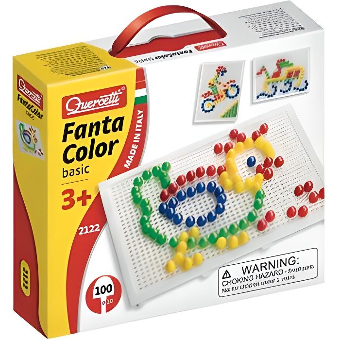 QUERCETTI Jeu de mosaïques FantaColor basic - Pièces de 10mm