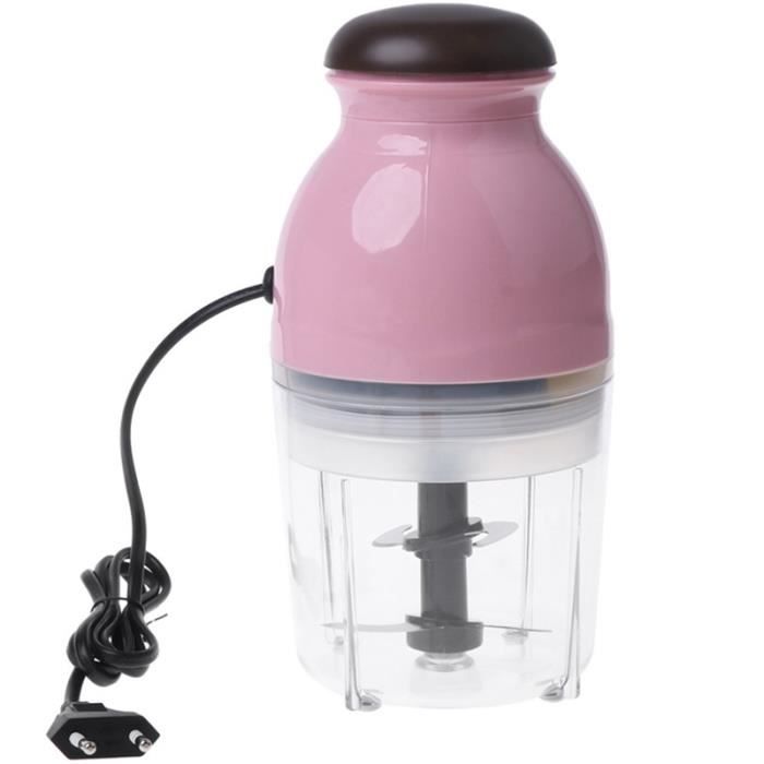 300W Eu Plug Mini Hachoir À Viande Électrique Robot Culinaire Mélangeur de Fruits À Légumes Hachoir 600Ml-Eu Plug