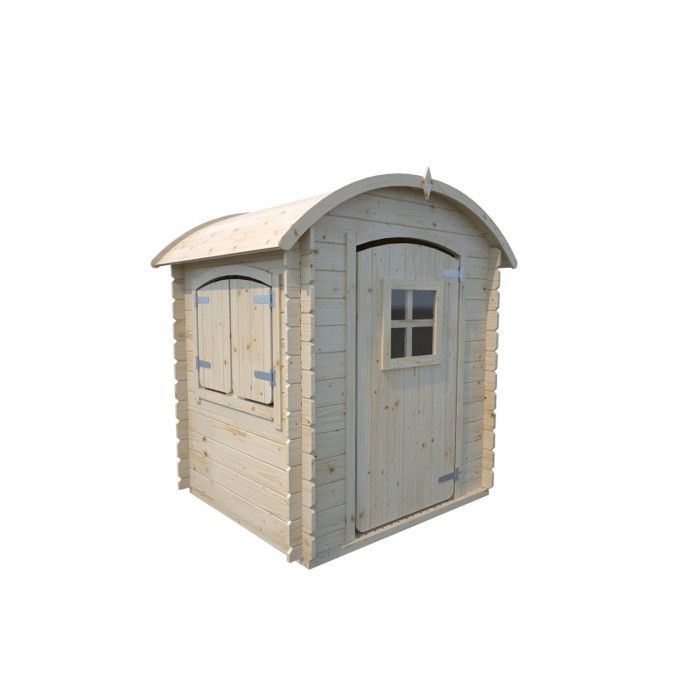 Cabane en bois pour enfant PATTY L: 1.33m x l: 1.08m x H: 1.42m - avec plancher