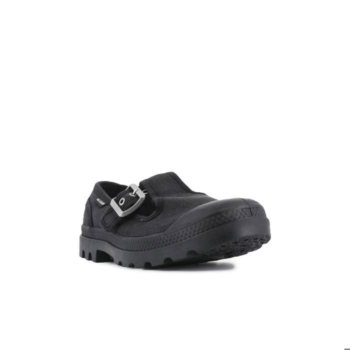 Palladium Palladium Pampa M-Jane Washed - Baskets femme noir en canvas