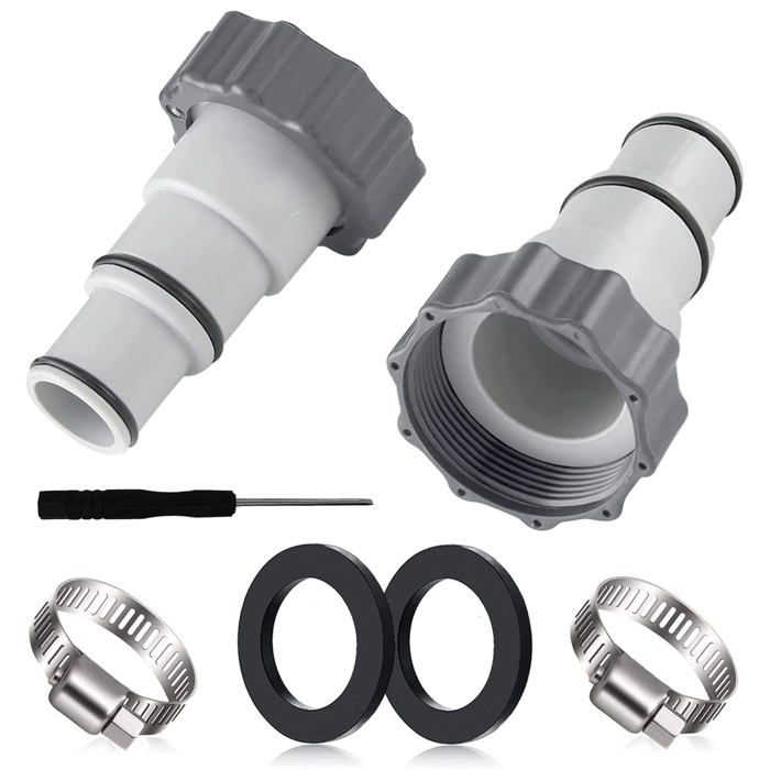 Raccord Multifonction Pour Tuyaux De Piscine - Adaptateur 31/32/34/36/38 Mm - Pour Filtres, Pompes, Skimmers