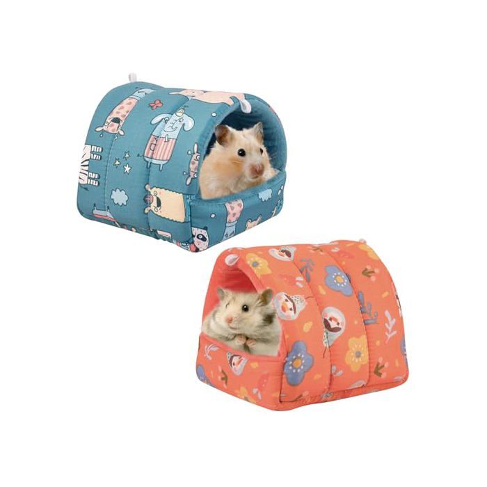 Meilleurs prix pour 2 Pcs Lit pour Cochon dInde Sac de Couchage Grotte Nid Nids de Couchage Chauds pour Hamster L’écureuil Le Cochon dInde Bébés