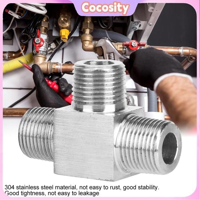 Lot De 10 Raccords Té PVC 3 Voies 20mm - Pour Meubles, Serres, Tentes - Blanc Ou Noir - Assemblage Facile