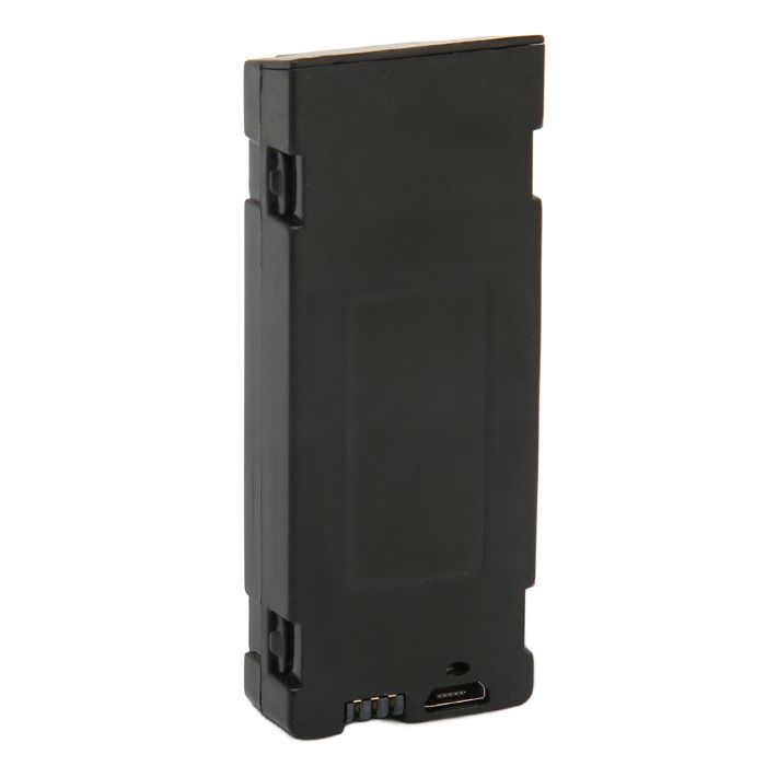 Batterie Drone RC De Remplacement 3.7V 1800mAh – Compatible Avec E88, E88MAX, E525, E99, K3 (Noir)
