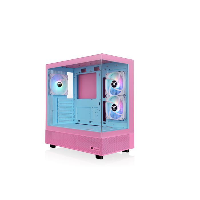 Boîtier PC - Thermaltake - View 270 Plus TG ARGB - Bubble Pink - Éclairage RVB