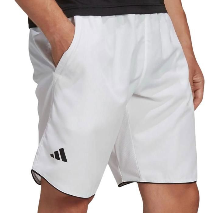 Short de Sport Blanc Homme Adidas Club
