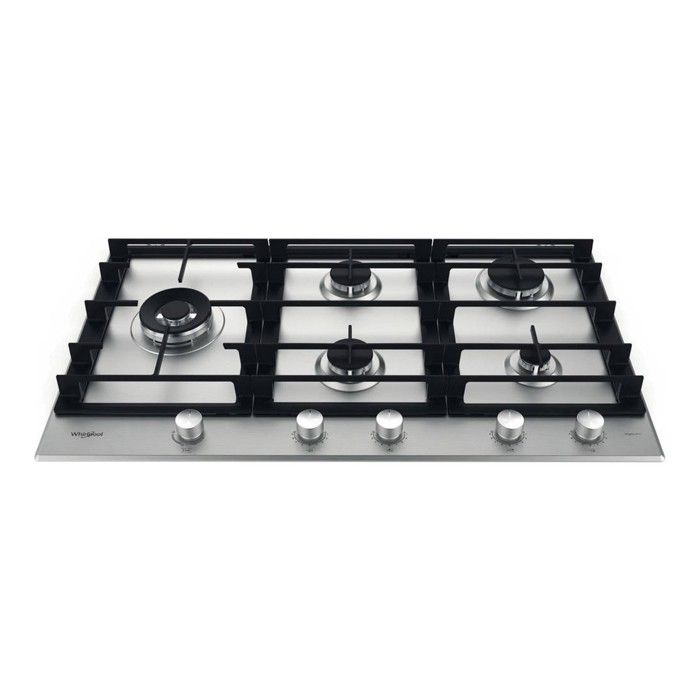 Table de cuisson à gaz Whirlpool GMWL958IXL Inox - vue 2