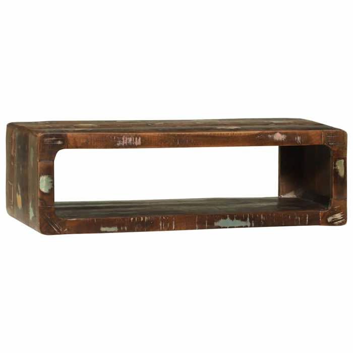 Meuble TV Multicolore - vidaXL - 80x30x25cm - bois - design élégant - Gestion des câbles 59358027327