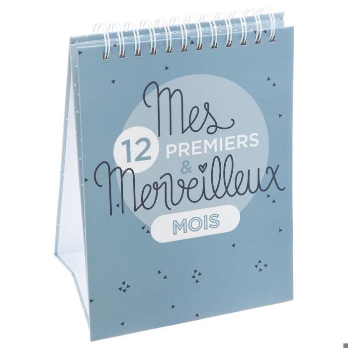 Atmosphera Album Photos A Spirales Mes 12 Premiers Mois Bleu Cdiscount Puericulture Eveil Bebe Atmosphera Album Photos A Spirales Mes 12 Premiers Mois Bleu Cdiscount Puericulture Eveil Bebe