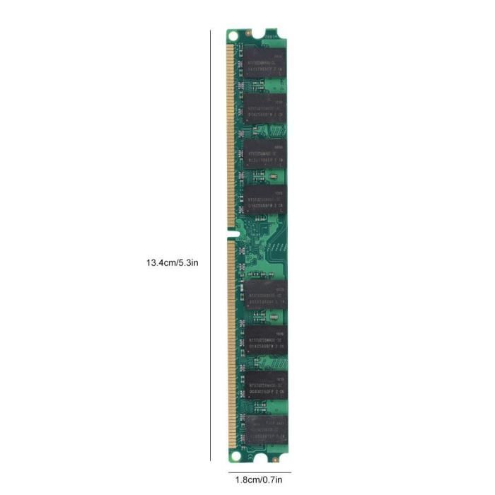 Top achat Memoire PC Xuyan DDR2 2G Carte RAM mémoire 800PHz PC2-6400 PC 240Pin Pour AMD Professional pas cher