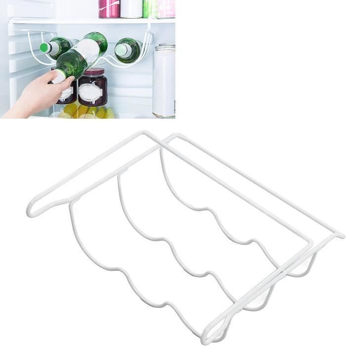 JUPELI Lot De 4 Organiseurs De Bouteilles D'eau Empilables