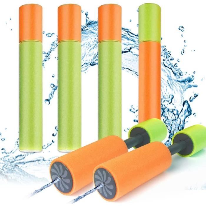 Ilovemilan - 6pcs Pistolet à Eau en Mousse, Colorful Pistolet à Eau