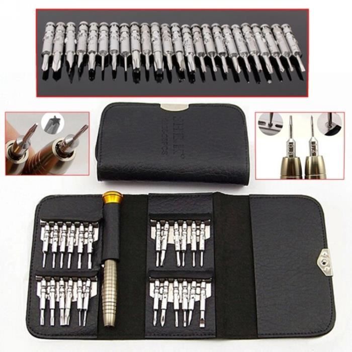 Tournevis Précision 25 PCS Torx Electricien Informatique Réparation Bricolage