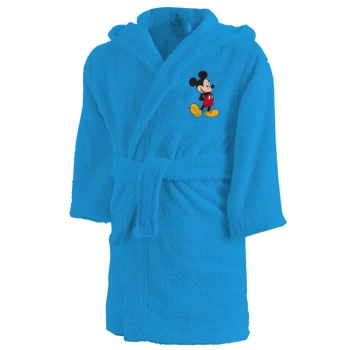 Peignoir Mickey Mouse 100 coton Cdiscount Maison