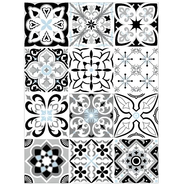 Dalles Adhesives Carreaux De Ciment Achat Vente Pas Cher