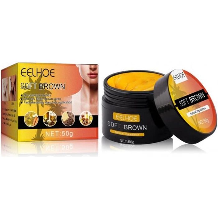 Crème bronzante Shine Brown,Crème bronzante qualité supérieure,Avec
