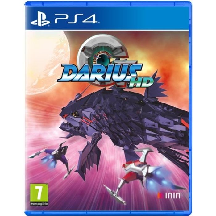 G-Darius HD PS4 - M2 - Jeu darcade - Jouable en haute ou basse résolution