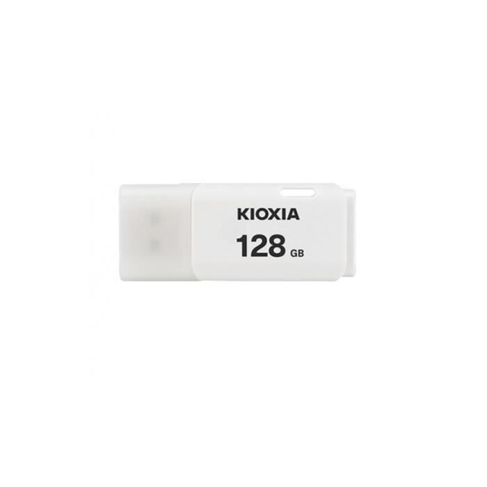 Clé USB 2.0 KIOXIA 128GB U202 BLANCO - Capacité de stockage 128 Go - Marque Kioxia