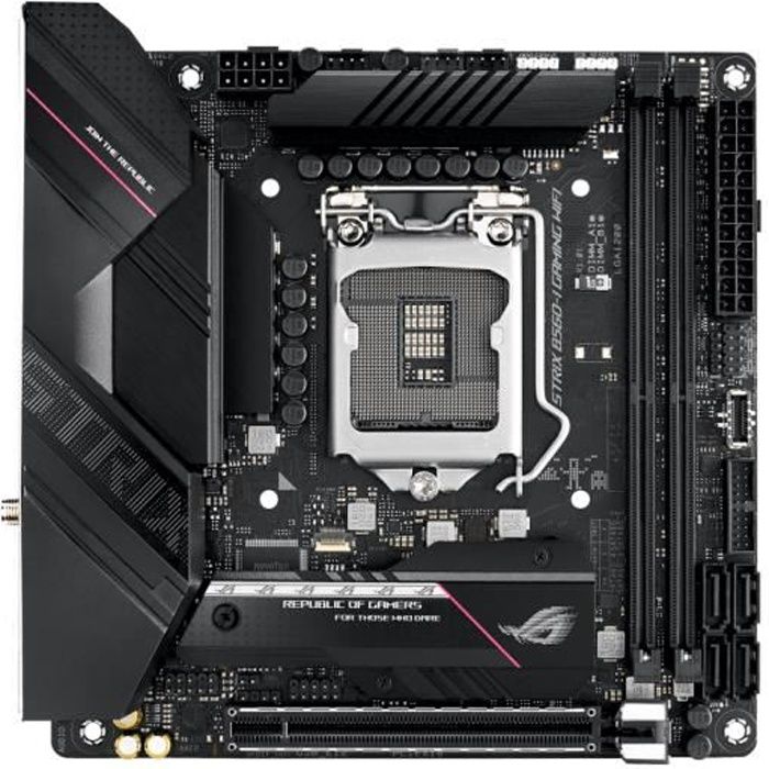 Carte mère - Asus - ROG Strix B560-I Gaming Wifi - Mini ITX - Wi-Fi 6 - PCIe 4.0 - Asus