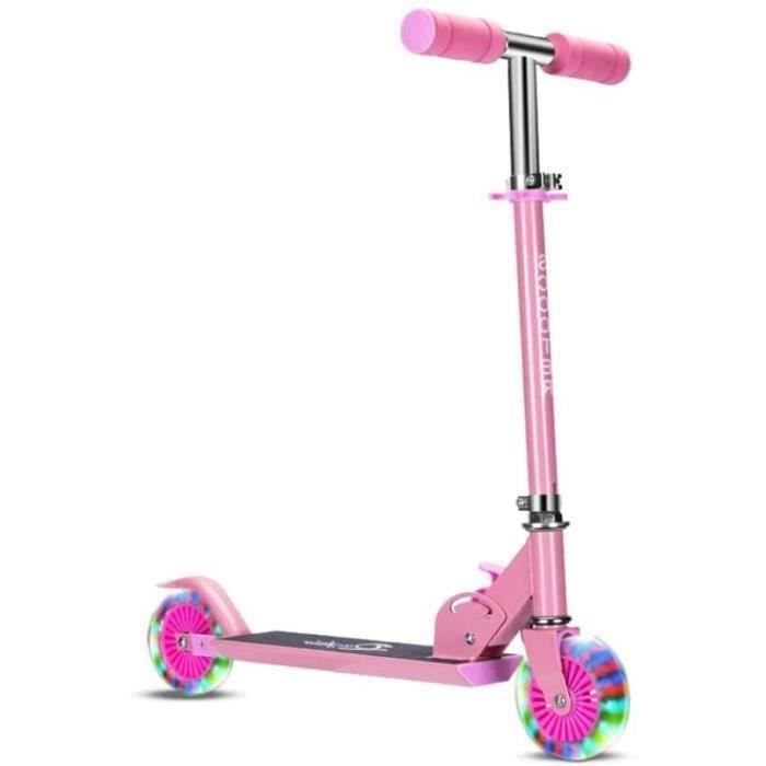... Guidon Ajustable Funbee Trottinette Pliable 2 Roues Plateau Antidérapant